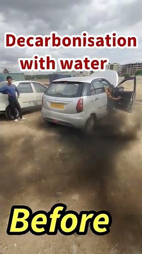 Engine Decarbonisation with water