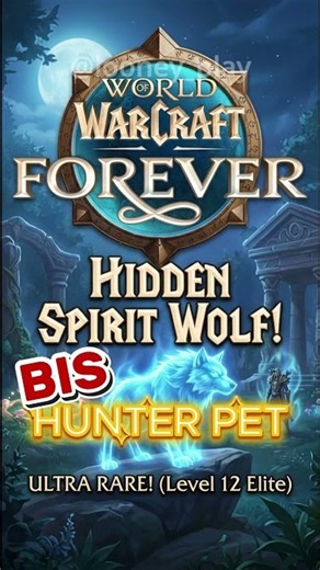 Taming the SECRET Spirit Pet in WoW Forever! 😱#shorts