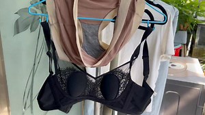 kepoin jemuran bra warna hitam dan celana satin prt 1 | Gairah Cinta