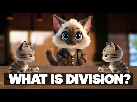 What Is Division? | Sharing Equally with Professor Paws