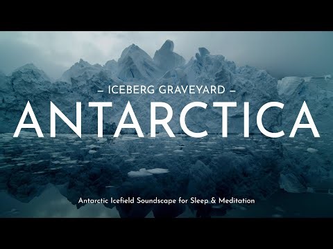 Iceberg Graveyard | Antarctic Icefield Soundscape for Sleep & Meditation (8 hours)