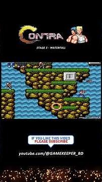 CONTRA 1987 | STAGE 3 - WATERFALL