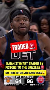 Pistons TRADE Beef Stew to Grizzlies🚨