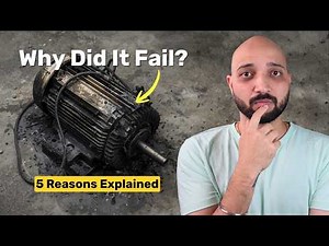 Top 5 reasons induction motors fail (and how to prevent them)