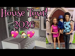 Barbie Doll House Tour 2026!! - Diverse Doll House 🏡