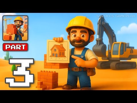 Mansion Constructor - Gameplay Walkthrough Part 3 - Mega House Upgrade Sim (iOS, Android)