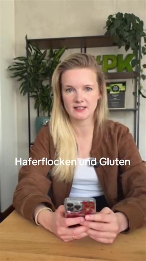 Glutenfreie Haferflocken im Sortiment