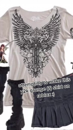 Y2K Grunge Roblox T-Shirts | Create Your Own Style