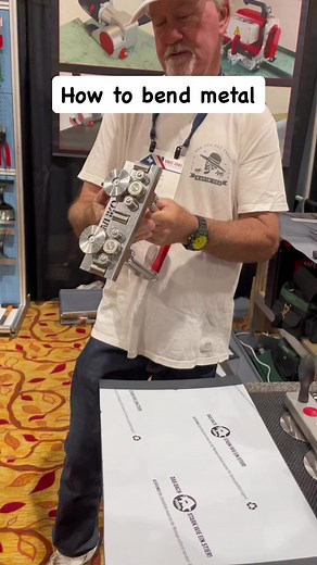How to bend metal! #contractor #construction #diy #tools #education | American Contractor