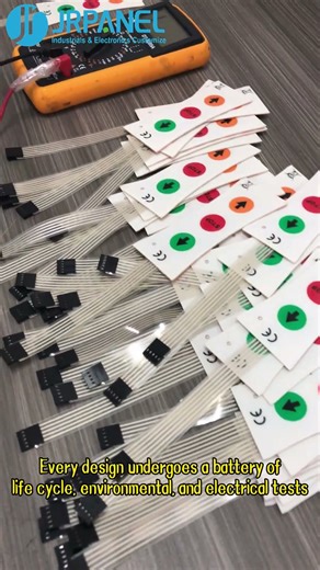 Reliability Proven | JRPanel’s Life & Stress Testing Process Explained #membraneswitch