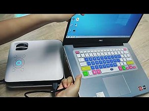 Happrun H1 Full HD Projector - Connect a Windows Device #happrun