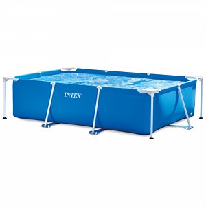 INTEX Rectangular Frame 8.5ft x 26in Above Ground Swimming Pool
