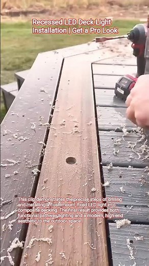 Recessed LED Deck Light Installation | Get a Pro Look