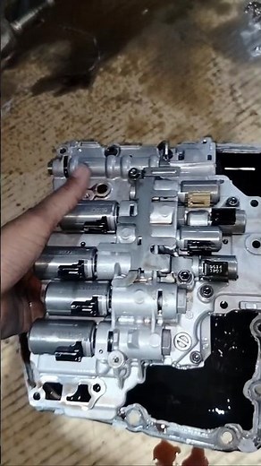 ⚙️ Mazda CX9 Gearbox & Mechatronic Full Opening | Transmission Inside View... #automobile #mechanic