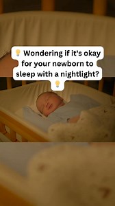 💡 Wondering if it's okay for your newborn to sleep with a nightlight? 💡 Yes! Newborns can totally sleep with a soft nightlight, and it might even make those midnight feedings and diaper changes a little easier for you. 🍼 Here’s how to keep it cozy and sleep-friendly: ✨ Go for a warm, dim light – Try red or orange tones, which are gentler on your baby’s natural sleep patterns. ✨ Keep it at a distance – Place the nightlight across the room, so it’s a soft glow, not a spotlight! ✨ Use it as need