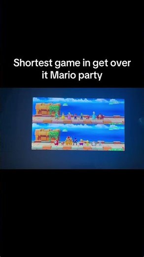 Get over it in super Mario party