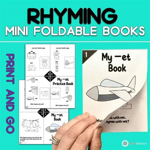 Rhyming Mini Foldable Books