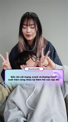 Họ hạnh phúc và chúng tôi cũn vậy #sunshowbiz #sunlabels #lowg #duongfynn #damhoi