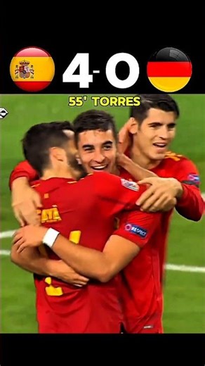Spain vs Germany 🤯 Unreal Goals! | #Shorts