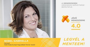 "A vezetés a legnagyobb szolgálat" - Bábel Gabriella