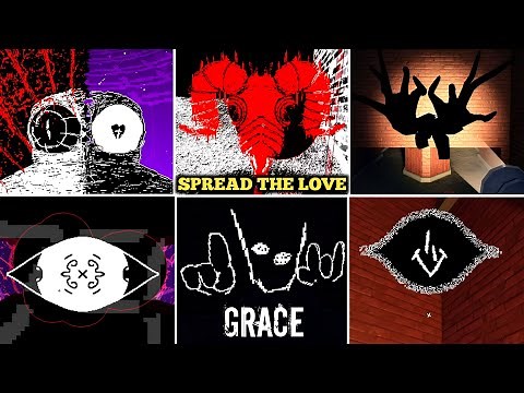 Roblox GRACE : SPREAD THE LOVE Update All New Entities Death Jumpscares Animation | Grace New Modes