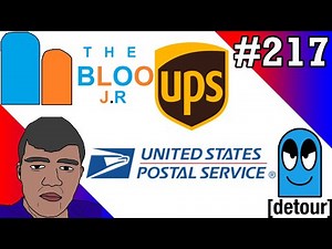 LOGO HISTORY #217 - USPS, UPS, The Bloo DeTour & The Bloo Jr