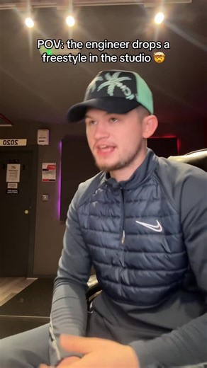 Engineer Drops Cold Freestyle in the Studio