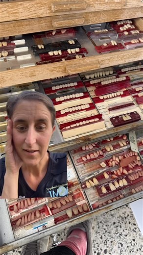 Biological Dentist PR | Dentista Biológico on Instagram: "Fun fact from your neighborhood dentist 🦷✨ Yes… dentists really do have drawers full of teeth. These came from my dad, who got them from another doctor — some dating back to the 70s. I love being on the bleeding edge of technology and honoring the old-school tools that helped people long before scanners, CBCTs, and 3D printers existed. Modern dentistry didn’t appear out of nowhere — it’s built on decades of hands-on problem solving, craf