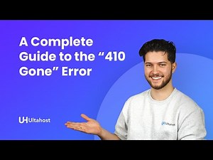 The Definitive Guide to Understanding the "410 Gone" Error