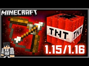How To Get TNT BOWS in Minecraft (1.15/1.16) | EXPLOSIVE BOMBS [Vanilla JAVA Command Block Tutorial]