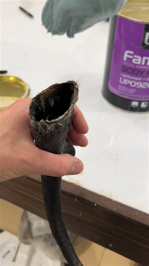 Satisfying taxidermy process. Setting antelope horns. #fentysuperbrandday #fyp #fakeanimal #antelope #pronghorn #satisfying #timelapse #fypシ #bondo #artist #stuffedanimal | JB's wildlife designs