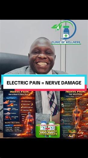 ⚡ Sharp, burning, electric pain? That’s not normal pain — it’s NERVE PAIN. If your pain feels like: • 🔥 Burning • ⚡ Electric shocks • 🪡 Pins & needles • 😴 Numbness or tingling 👉 You’re dealing with nerve irritation or damage, not muscle pain. The mistake most people make? Treating nerve pain with only painkillers — while the nerve keeps getting worse. The solution focuses on: ✅ Nourishing the nerve ✅ Reducing inflammation ✅ Supporting nerve repair ✅ Improving blood flow to nerves 📌 Early su