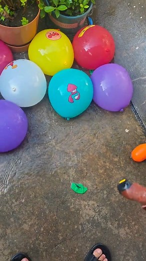 Power Tool Balloon Popping ASMR #BalloonPop #ASMR #Satisfying #WaterBalloon #Destruction #PowerTool | Strawberry Jam Toys