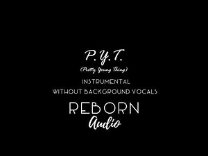 Michael Jackson - P.Y.T. (Instrumental w/o BGV)