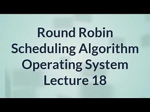 Round Robin | Scheduling Algorithm | Numerical | Operating System | Lecture 18