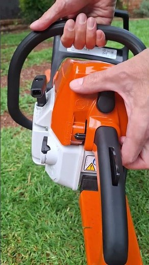 How to start a cold Stihl Ms250 chainsaw. #michaelstoolbench #stihl #ms250 #chainsaw #stihlchainsaw