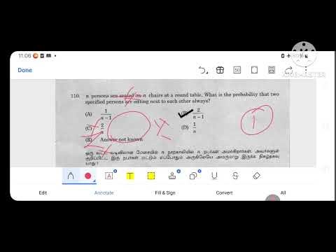 SHORT CUTS UGTRB MATHS TNPSC CTS 504 505 PYQS MCQS PROBABILITY tricks round table PROBABILITY