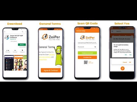 How to Configure Zoiper IAX App with A SIP Account on Android Device