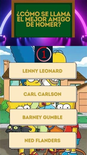 ¿Sabias que? En los simpsons... #trivia #preguntas #lossimpson