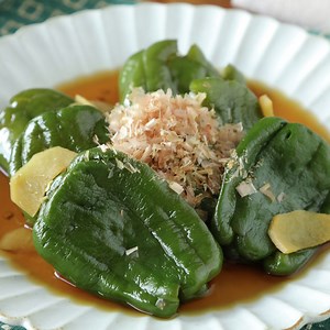 種も食べられる！まるごとピーマン甘辛煮 | クラシル