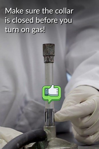 How do you use a Bunsen burner?