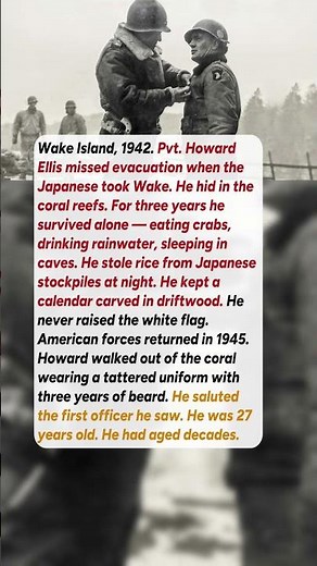 A Marine Refused to Surrender for 3 Years on a Pacific Atoll #short #history #ww2