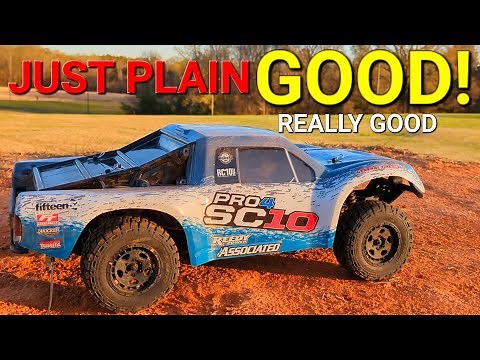 Team Associated PRO4 SC10. It's just plain GOOD!