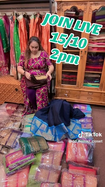 New Arrivals Thavani Live: Readymade Half-Saree Launch 15/10 2pm