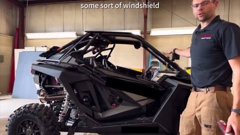 StarknightMT Soft Upper Doors Compatible with Polaris RZR Pro (XP/S)/Turbo R 2020-2026, Cab Enclosure with 3rd Gen Upgraded Zippers, Reflective Strips, 2-Seater, Black, #2884664