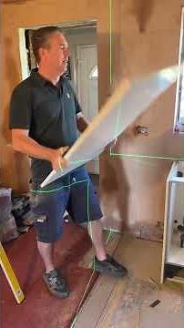 Integrated washing machine. How to install #Kitchen #DIY.