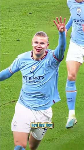 🎵 ERLING HAALAND 300 GOALS 🔥 | The Goal Machine | Football Song #shorts