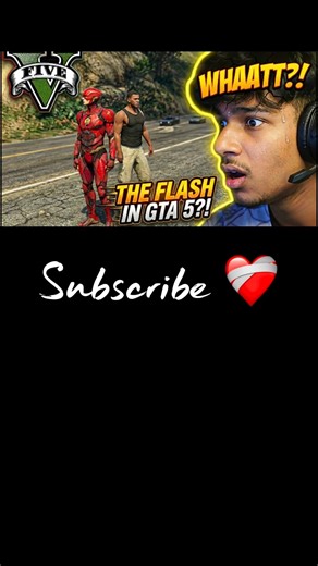 I become flash in GTA v 😳 #gta