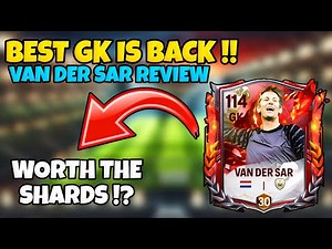 Best GK Van Der Sar in FC Mobile is Here !!