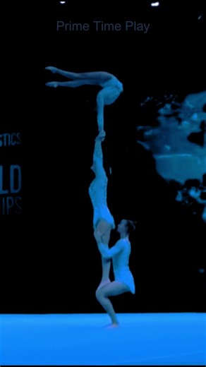 This balance move shouldn't be possible😳 #gymnastics #acrobatics #strength